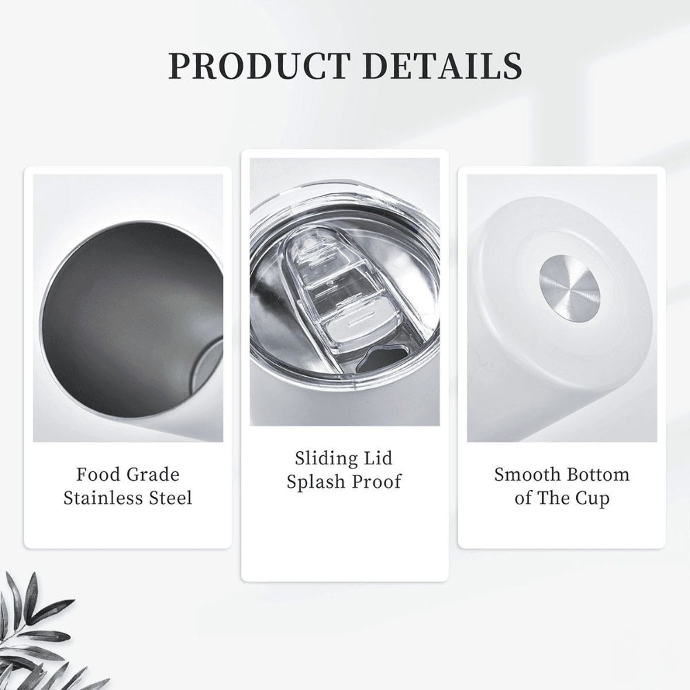 Votes for Women Tumbler - Vintage Suffrage Art Stainless Steel Hot/Cold Cup (20oz)