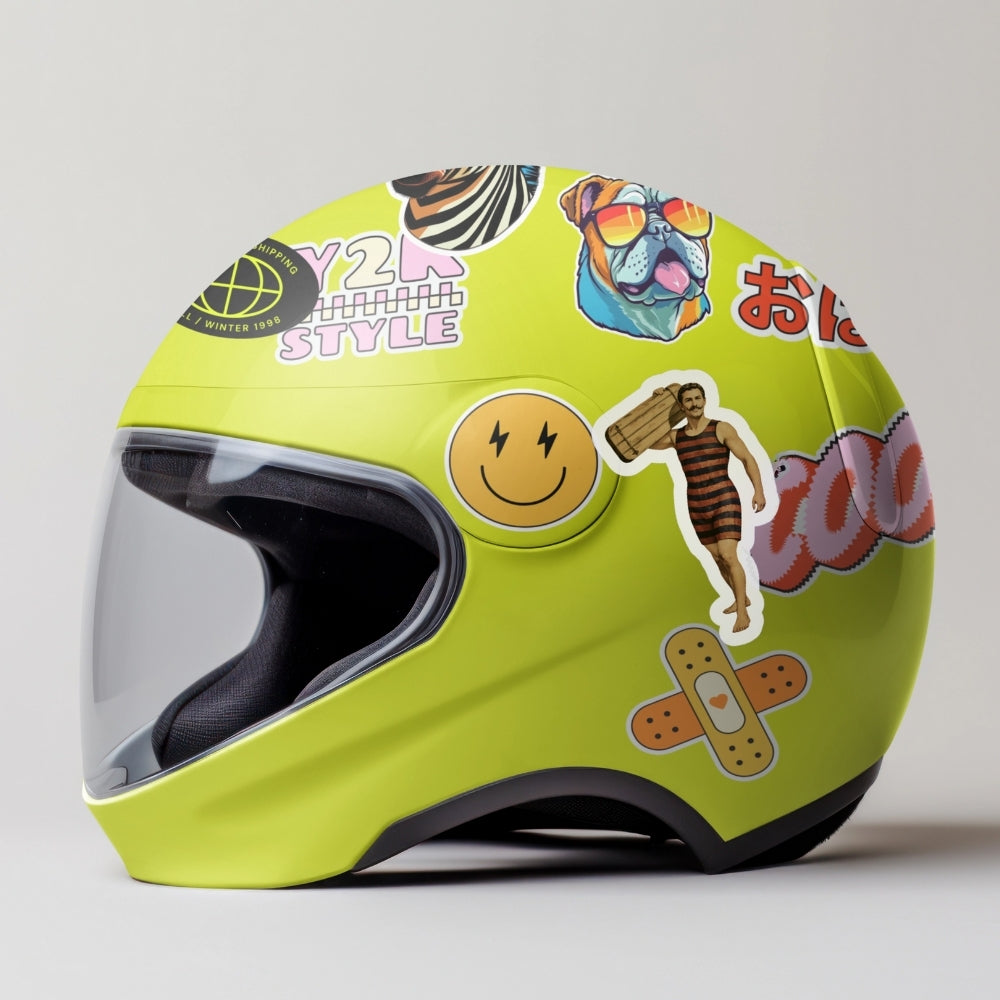 Victorian Pin-Up Sticker Sheet - Vintage Swimmers