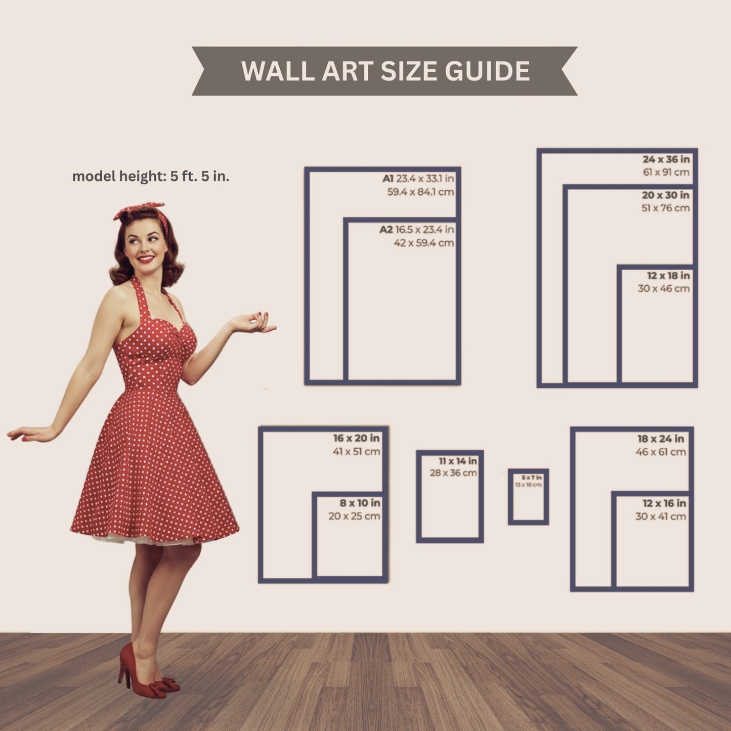 Skip the Diet, Eat the Cake - Vintage Pin-Up Poster | Retro Kitchen Wall Art