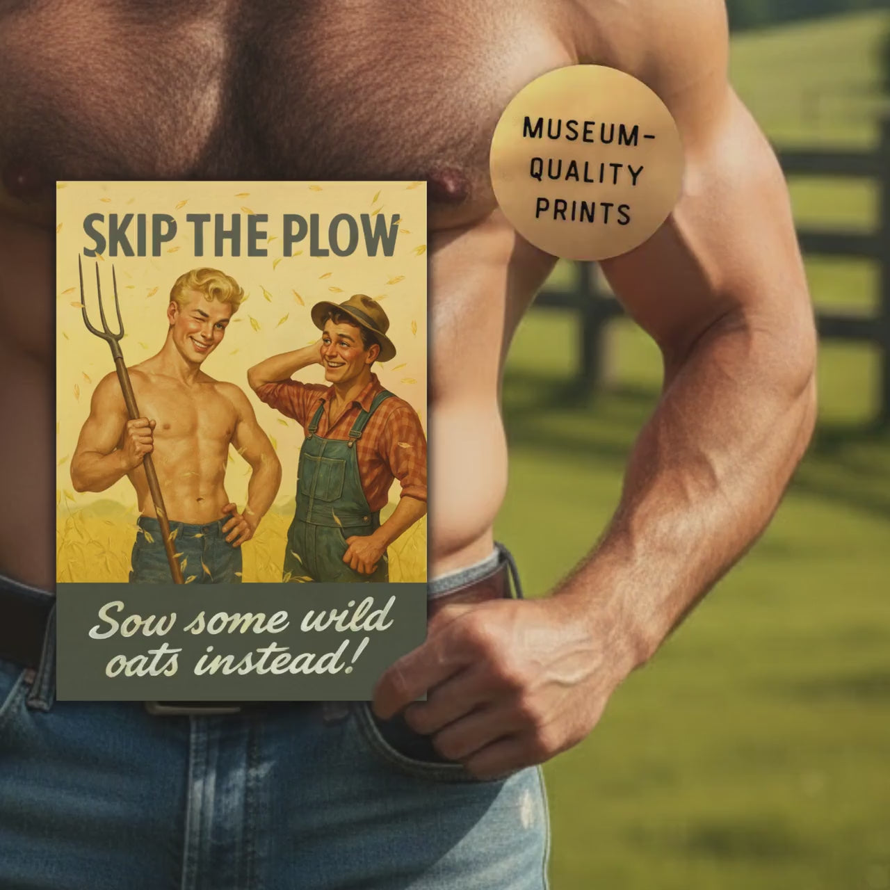 Skip the Plow, Sow Some Wild Oats Poster video